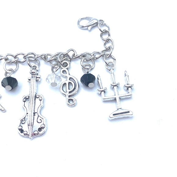 The Phantom of the Opera Charm Bracelet  Broadway Musical - Picture 6 of 6